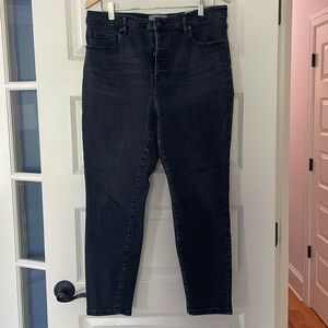 Everlane The Authentic Stretch High-Rise Skinny Button Fly